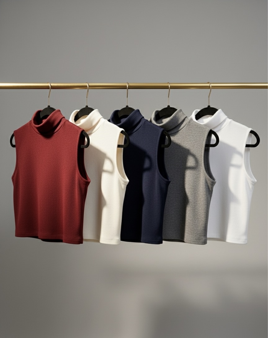 کراپ تاپ یقه اسکی